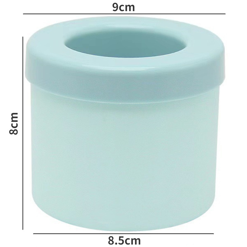 dropship Ice Bucket Cup Mold Ice Cubes Tray Food Grade Quickly Freeze Silicone Ice Maker Creative Design Ice Bucket Whiskey Beer Maker