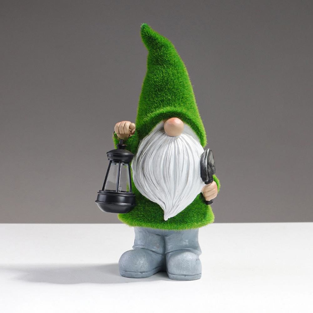 dropship Gnome Night Solar Light Flower Decor Dimming Built-in Photoreceptor System Automatic Garden Decoration Fairy Desk Solar Light