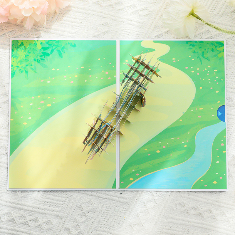dropship 1pc Flower Bicycle Pop Up Card; 3D Spring Flower Bike Greeting Card For Anniversary; Mothers Day; Valentines Day; Thinking Of You; Thank You; Wedding; Sympathy