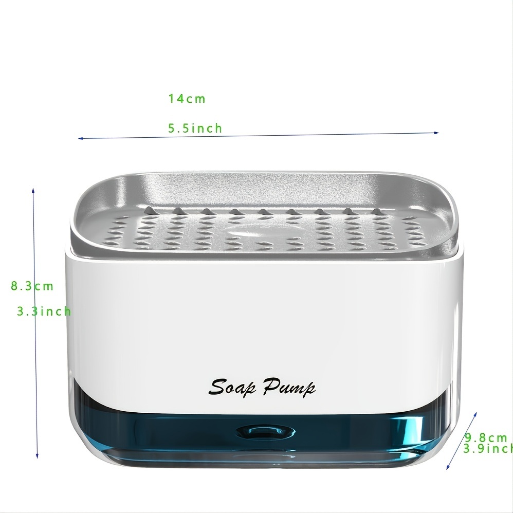 dropship 2-in-1 Kitchen Soap Dispenser With Sponge Holder