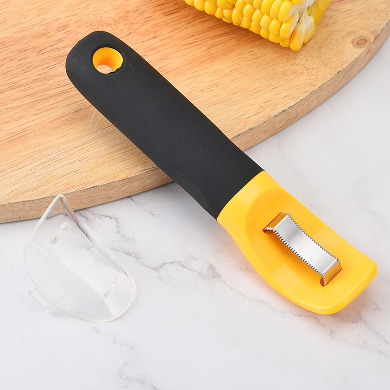 dropship 1pc; Stainless Steel Planer Corn Thresher Handheld Corn Grasher