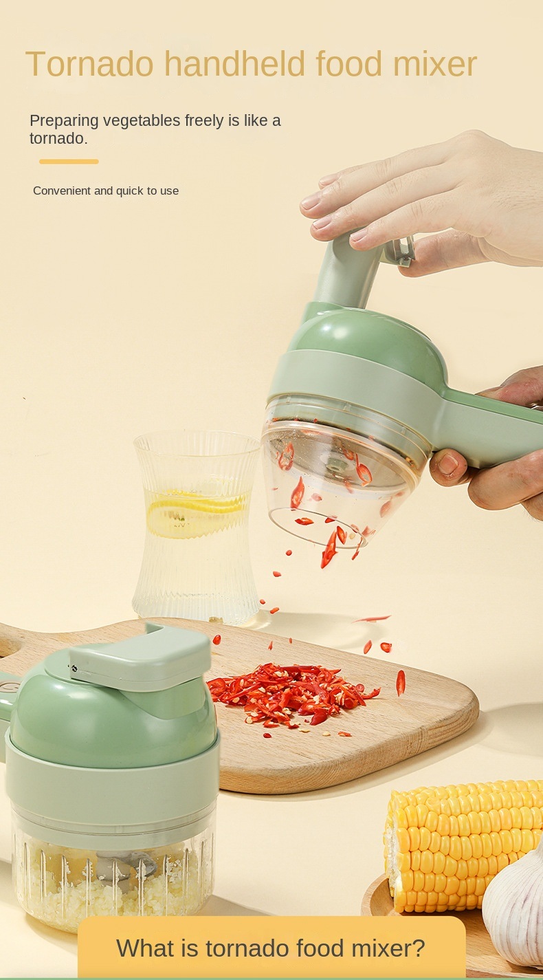 dropship Multifunctional Electric Vegetable Slicer Kitchen Fruit Salad Cutter Carrot Potato Chopper Cutting Machine Stainless Steel Blade