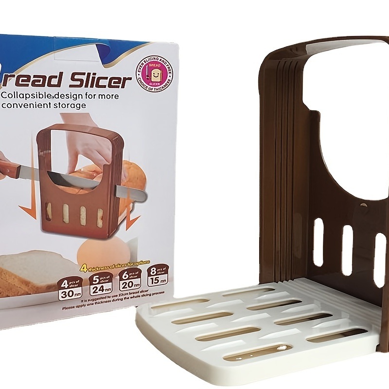 dropship 1pc Adjustable Bread; Delicate Designed Easy-storage And Space-saving Bread Cutting Tool For Slicing Bread ; Bagel; Loaf; Kitchen Accessories