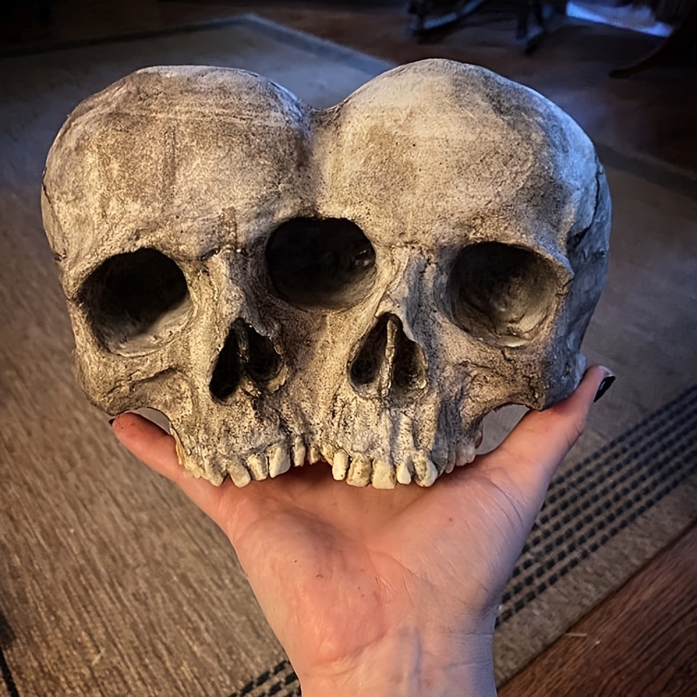 dropship 1pc Skull Planter Pots For Indoor Plants; Skull Plant Pot Head Yard Art Outdoor And Garden Decor Outside Spring Skull Flower Pot
