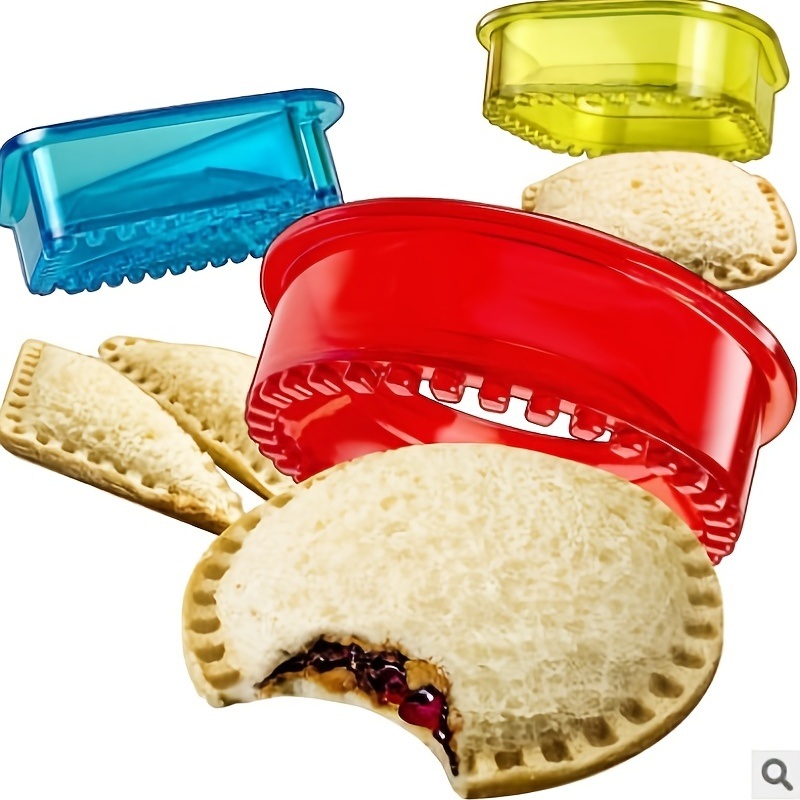 dropship 3pcs Sandwich Molds, Sandwich Cutter And Sealer, Sandwich Maker, DIY Breakfast Bread Mold