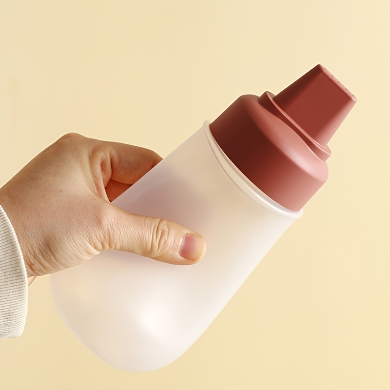 dropship 1pc Squeeze Sauce Bottle; Leak Proof Refillable Condiment Container For Salad Ketchup Honey Jam; Squeeze Sauce Bottle Oyster Sauce Squeeze Bottle; Home Kitchen Supplies