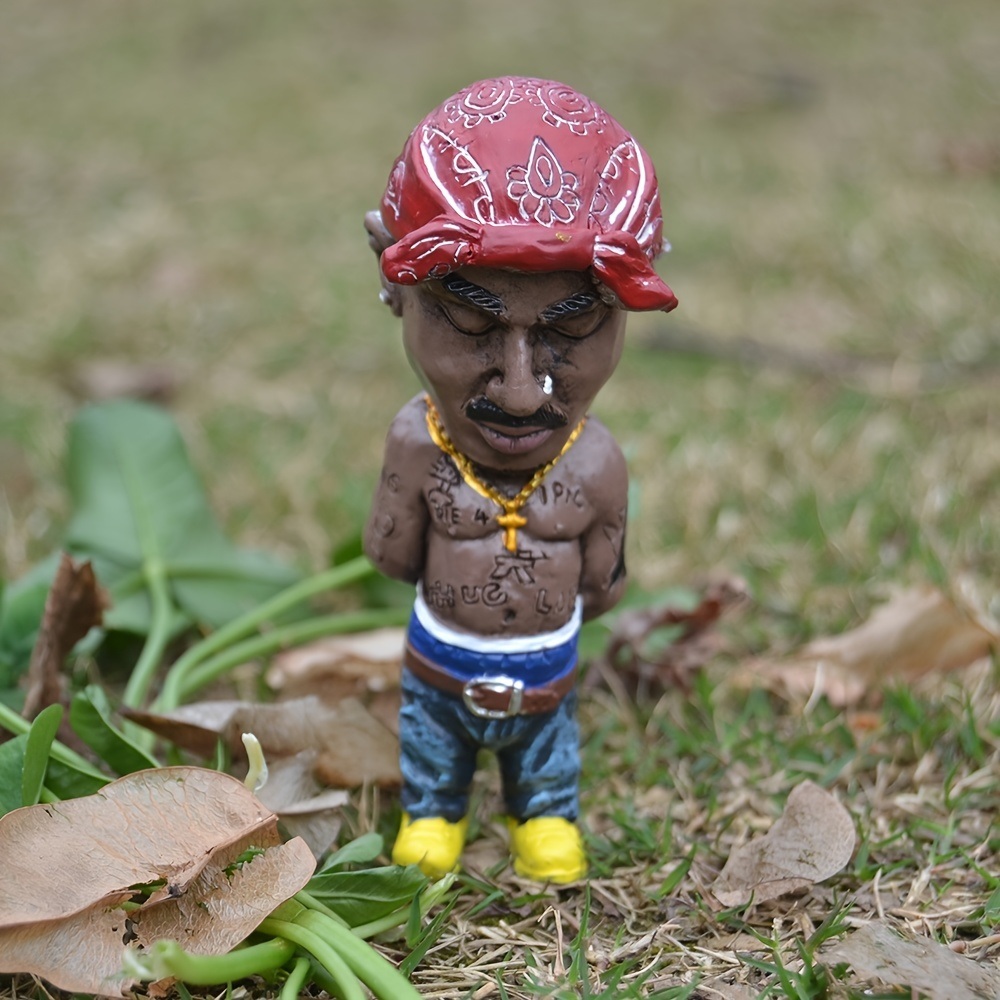 dropship 1pc; Hip Hop Legend Commemorative Statue Resin Crafts Ornament
