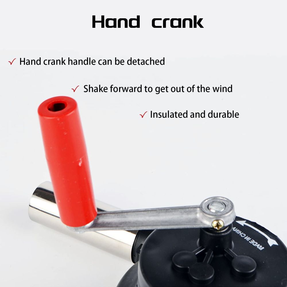 dropship BBQ Hand Blower Household Portable Fan Air Blower for Grill Outdoor Cooking Picnic Camping Hand Crank Tool Stove Combustion Tool