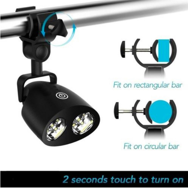 dropship Portable Grill BBQ Lights Barbecue Grilling LED Smart Touch Lighting Heat Resistant Waterproof Night Lamp BBQ Camp Accessories