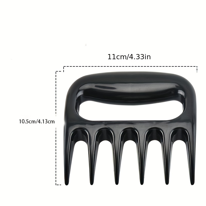 dropship 1pc Plastic Bear Claw Meat Splitter Deli Cutter Creative Meat Ripper Bear Paw Bear Claw Fork Bbq Barbecue Tools; Kitchen Accessories