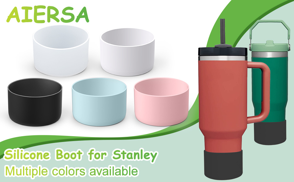 dropship 2Pcs Silicone Boot for Water Bottle Protective Water Bottle Bottom Sleeve Cover