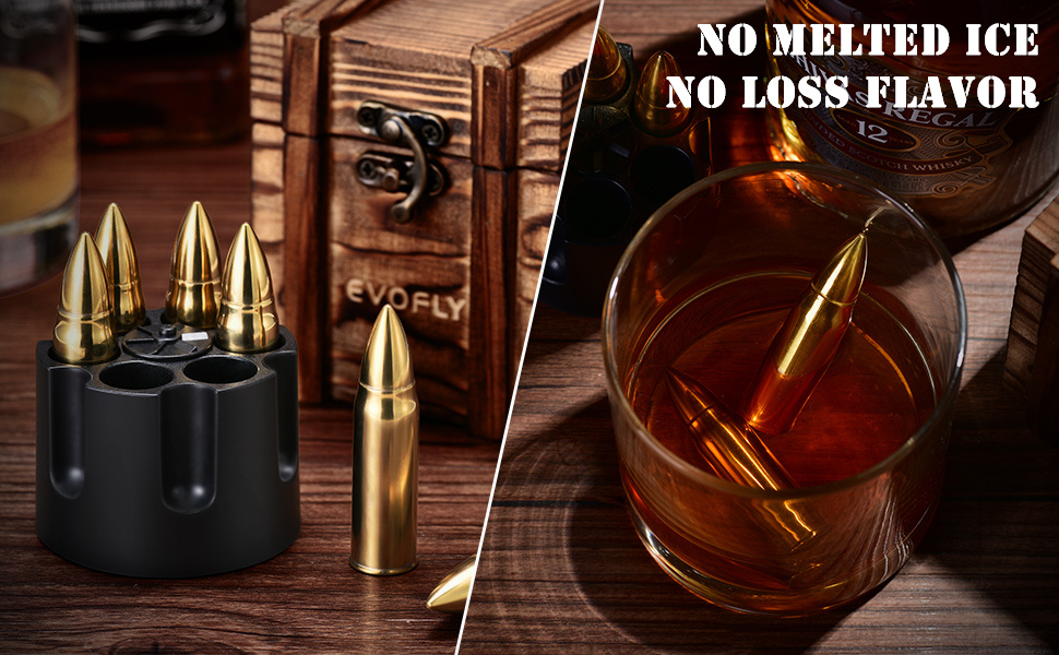 dropship Whiskey Stones Gift Set, Cooling Whisky Rocks, Fathers Day Dad Gifts