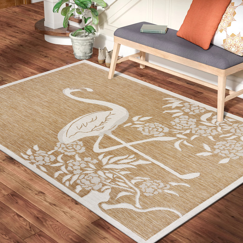 dropship Home Decor Indoor/Outdoor Accent Rug Natural Stylish Classic Pattern Design