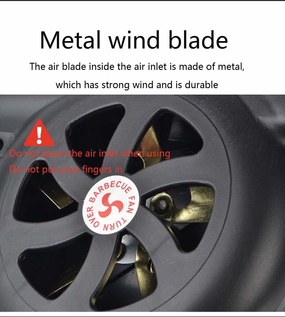 dropship BBQ Hand Blower Household Portable Fan Air Blower for Grill Outdoor Cooking Picnic Camping Hand Crank Tool Stove Combustion Tool
