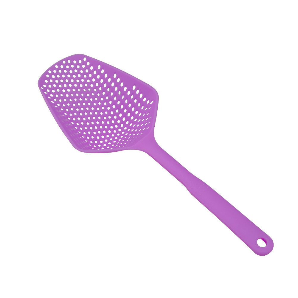 dropship Plastic; No-stick; Ice Shovel; Filter; Long Strainer; Kitchen Colander
