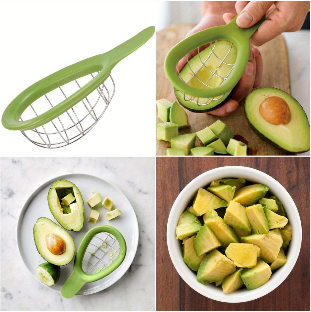 dropship 2pcs; Avocado Storage Container; Fruit Storage Container With Avocado Cutter; Fruit And Vegetable Storage Container; Avocado Storage Container For Kitchen Refrigerator Food Organizer