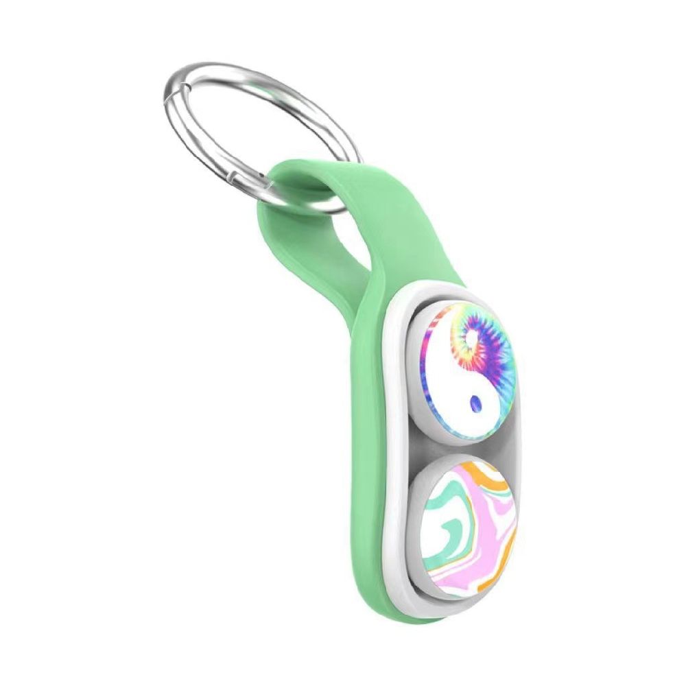 dropship Best-seller Finger Decompression Toy Pop Puck Fidget Toys Hand Spinner Magnet Toys Colorful Decompression Toys For Adults Kids Gifts Key Chain