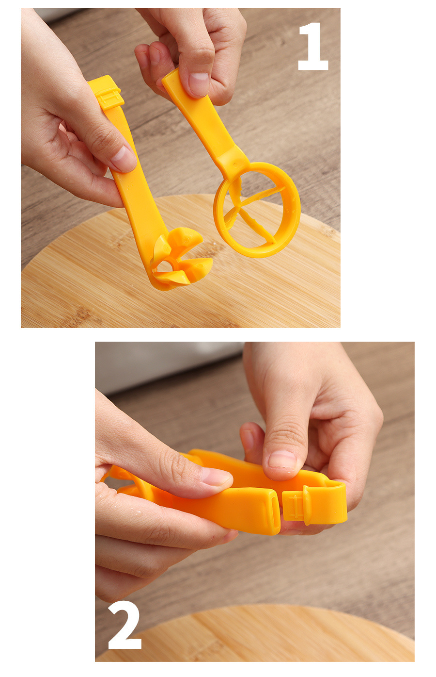 dropship 1pc Tomato Slicer Cutter Grape Tools Cherry Kitchen Pizza Fruit Splitter; Small Tomatoes Accessories Manual Cut Gadget