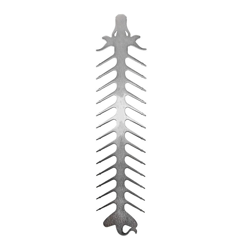 dropship Stainless steel barbecue skewer fish bone skewer skewer meat tool BBQ utensils BBQ grill grill mesh Proud Grill Slide