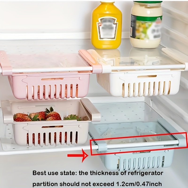 dropship 1pc (Max 2.75lb) Kitchen Storage Supplies; Refrigerator Storage Racks; Freezer Storage Racks