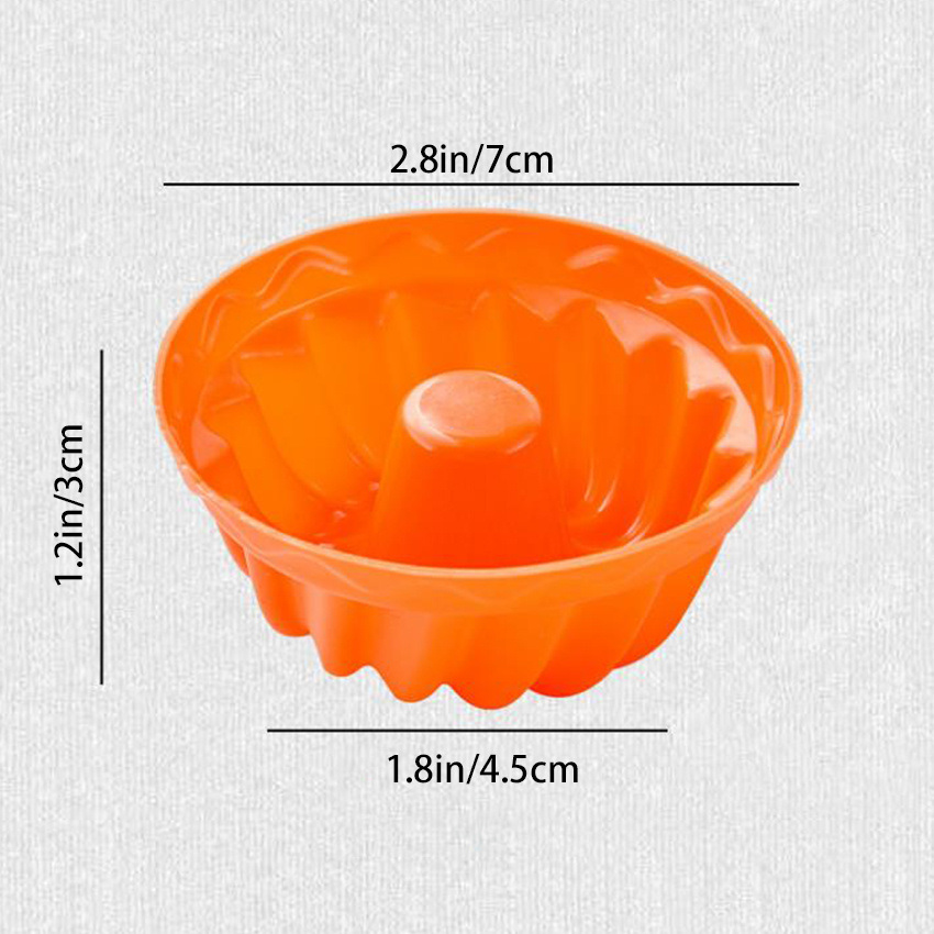 dropship 12pcs/Set; Silicone Baking Cups; Reusable Cupcake Liners; Home Cake Molds; Standard Size Muffin Liners; Baking Tools; Kitchen Gadgets
