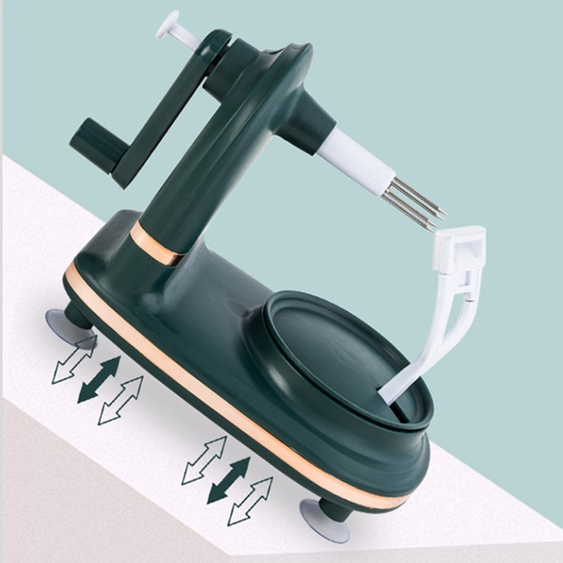 dropship Apples Machine Peeler Clipping Fruit Peeling Slicer Cutter Peeler Kitchen Tool Handcrank Fruit Peeler Automatic Rotation Peeling