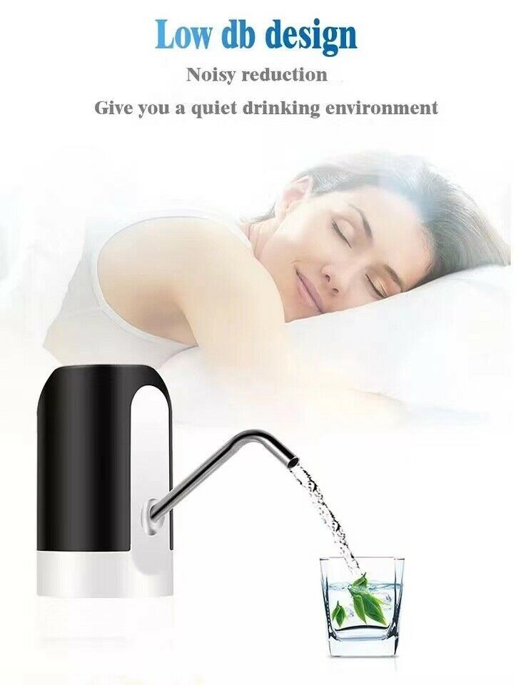dropship Water Bottle Switch Pump Electric Automatic Universal Dispenser 5 Gallon USB USB Water Pump Dispenser Automatic Drinking Water Bottle Pump 2/3/4/5 Gallon US XH