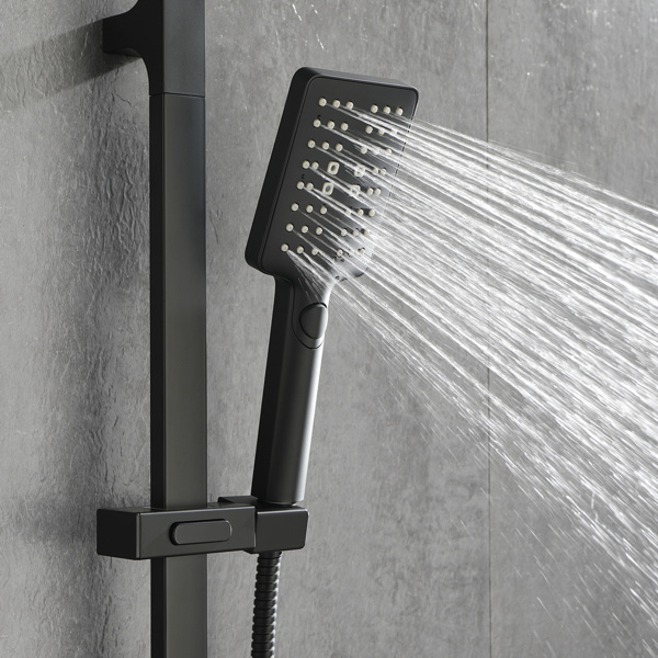 dropship Eco-Performance Handheld Shower with 26-Inch Slide Bar and 59-Inch Hose