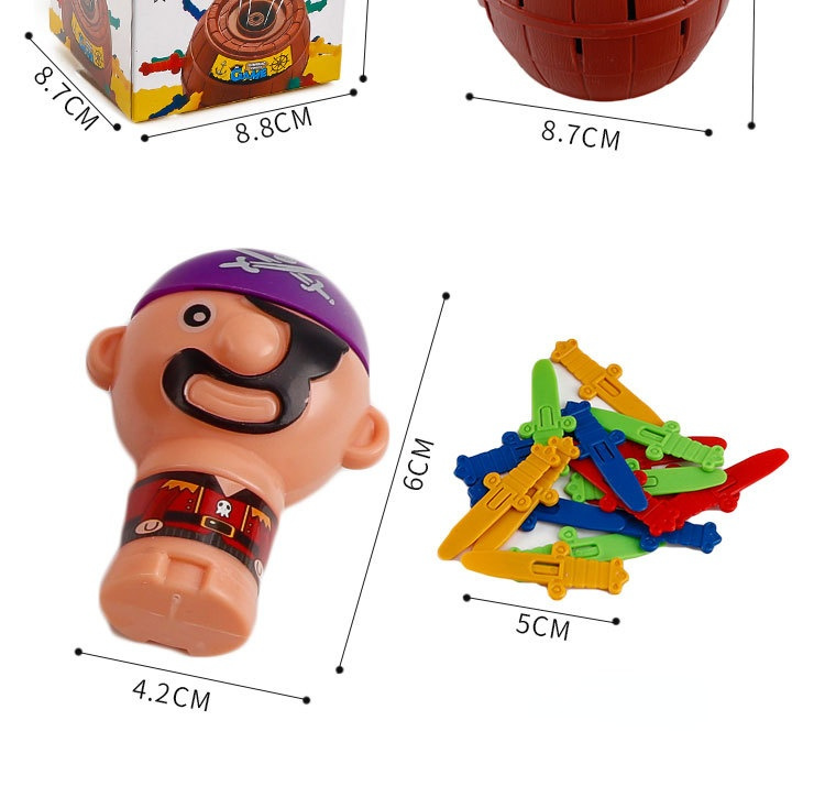 dropship Kids Children Funny Lucky Game Creative Educational Pretty Cute Funny Novelty Gadget Jokes Tricky Pirate Barrel Game