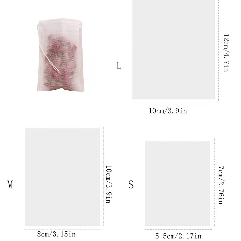 dropship 100pcs/pack Tea Bag; Tea Filter Bag; Dipping Bag; Disposable Filter Bag