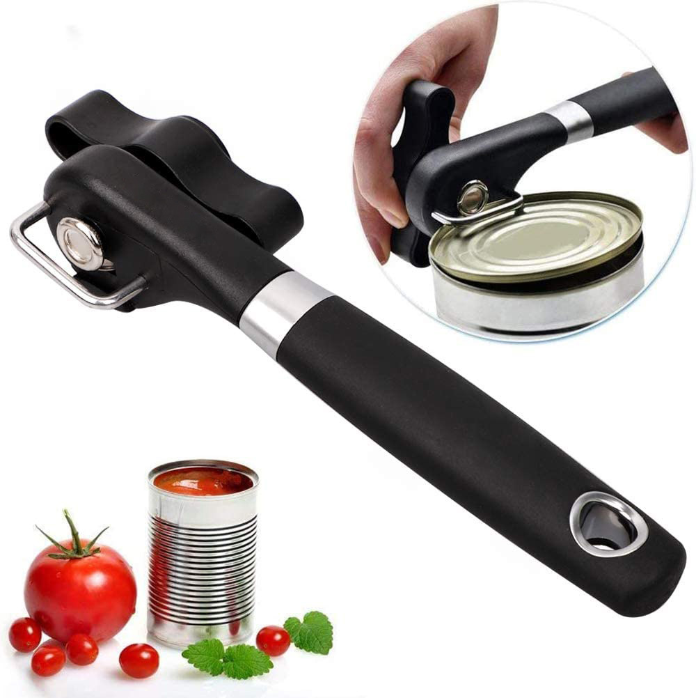dropship Safe Cut Can Opener; Smooth Edge Can Opener handheld; Food Grade Stainless Steel Cutting Can Opener for Kitchen &amp; Restaurant