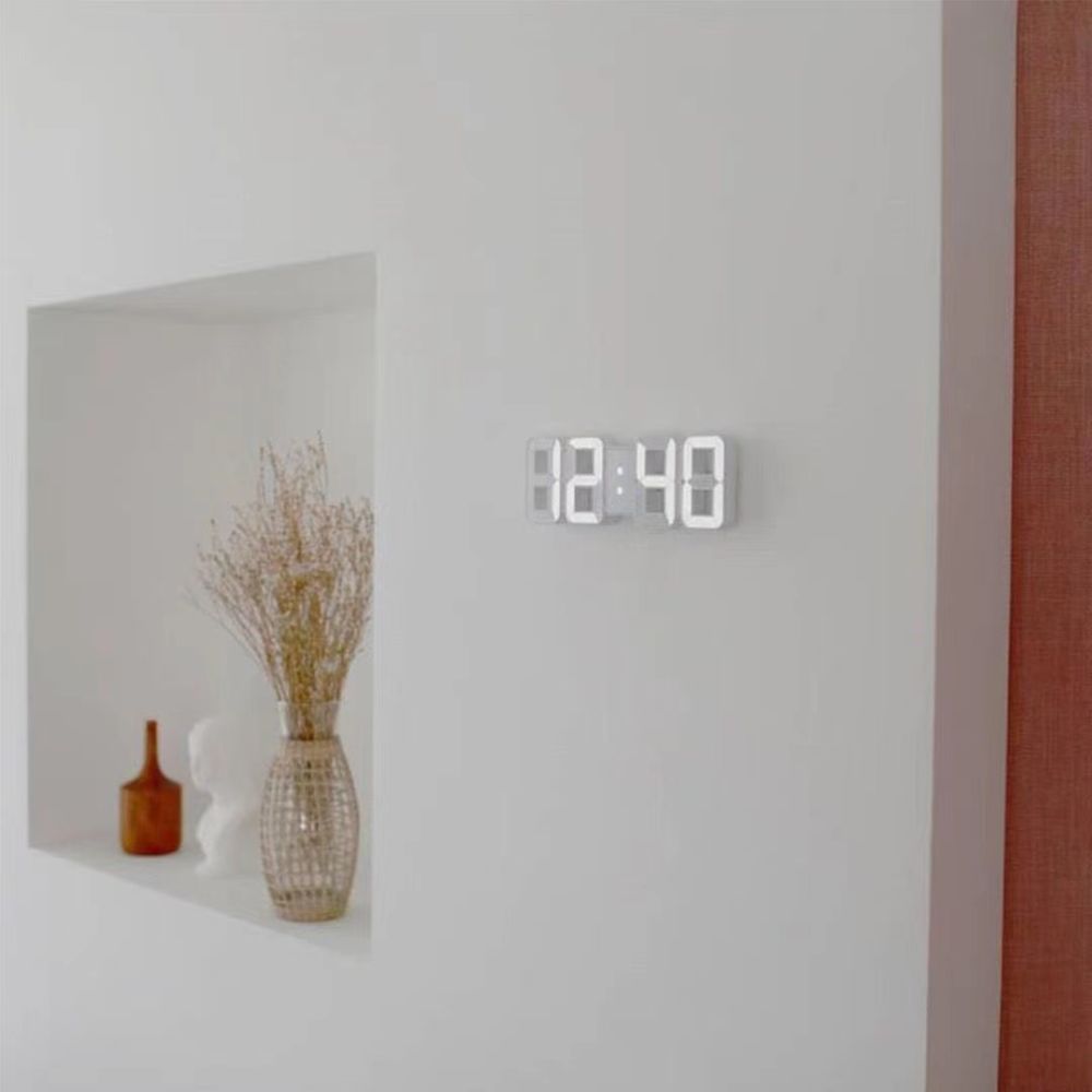 dropship 1pc 3D LED Digital Clock; Bedroom LED Clock For Home Decor