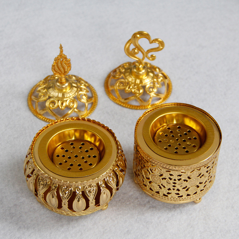 dropship 1pc Metal Incense Burner; Creative Incense Burner Holder; Desktop Decoration