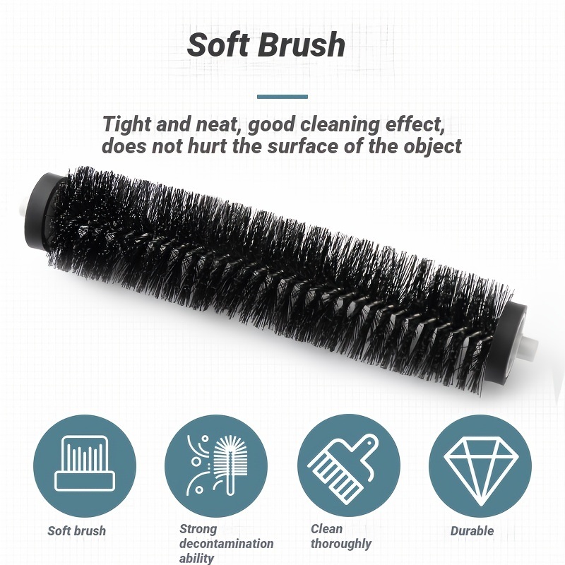 dropship 2pcs Dust Collector Duster Multi Purpose Plastic Cleaning Brush Nail Soft Bed De-Hairing Brush Static Without USB Or Battery