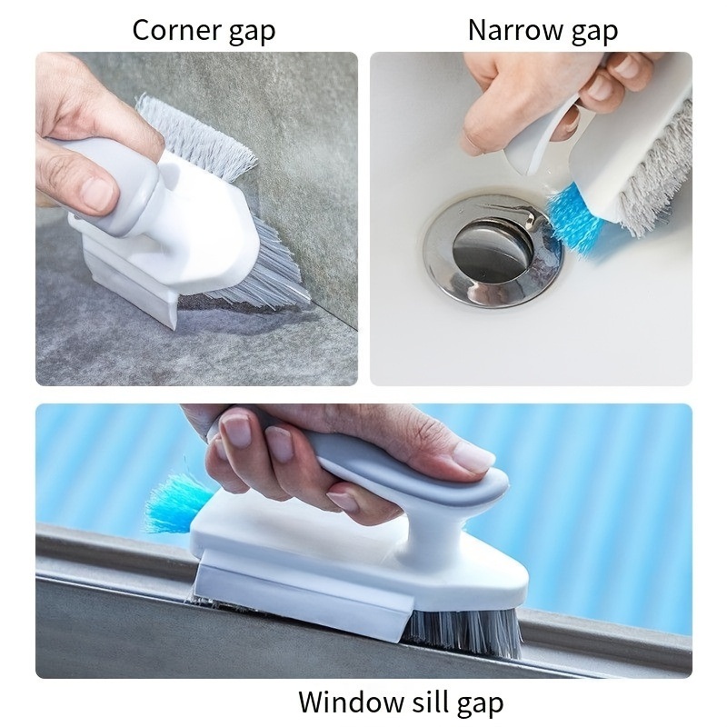 dropship 1pc Brush The Gap Between The Floor; Brush The Gap Between The Floor And The Bathroom; Brush The Bathroom Floor; Brush The Bathroom Corner; And Clean The Toilet Brush