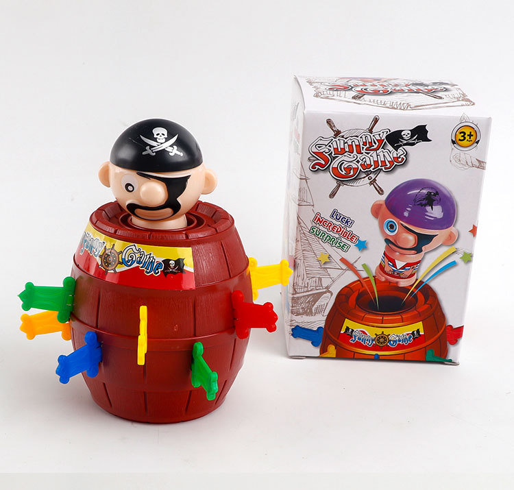 dropship Kids Children Funny Lucky Game Creative Educational Pretty Cute Funny Novelty Gadget Jokes Tricky Pirate Barrel Game