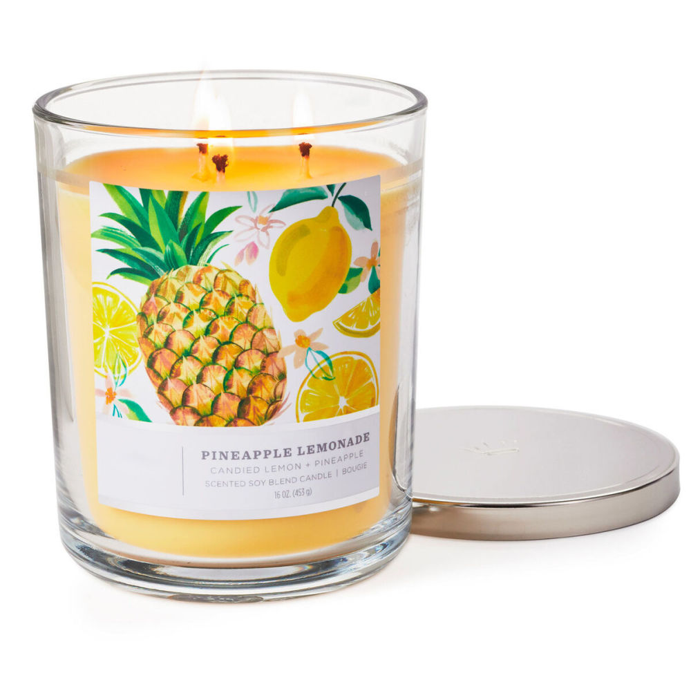 dropship Perfect Present Indoor/Outdoor Home Decor 3-Wick 16 oz Jar Candle