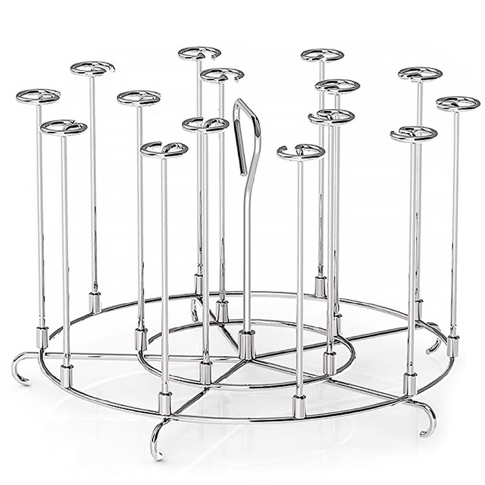 dropship Kitchen Air Fryer Rack Accessories BBQ Grill Tray Basket Stand Roasting Meat Food Holder Tool for Household Picnic Camping