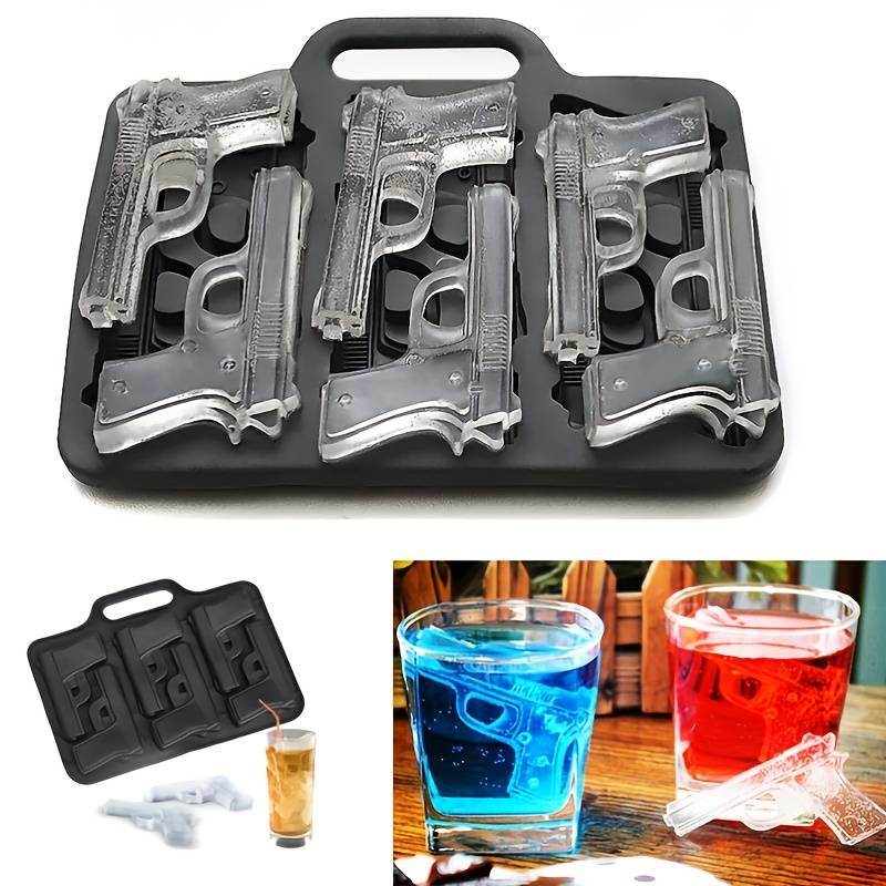 dropship 1pc Creative Ice Cube Tray; Whiskey Ice Cube Mold; Ice Cube Maker; DIY Bar Accessories