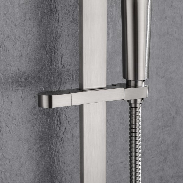 dropship Eco-Performance Handheld Shower with 28-Inch Slide Bar and 59-Inch Hose