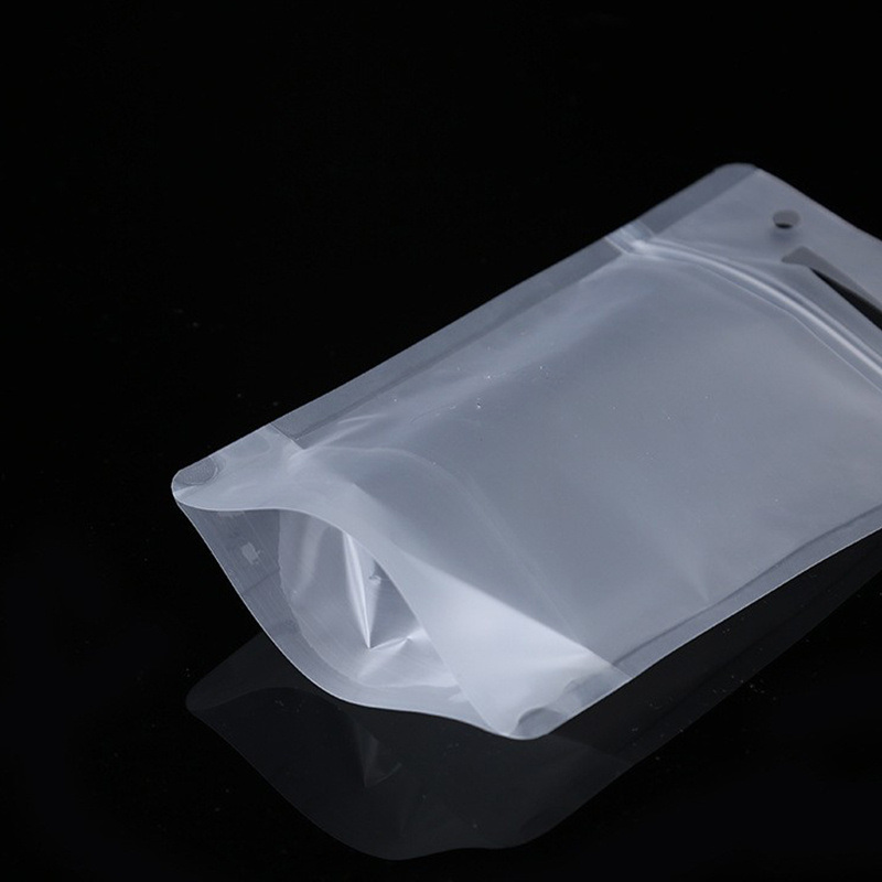 dropship 30pcs Reusable Juice Bags; Clear Drink Pouches Bags; 500ml/16.9oz; Disposable Plastic Zipper Juice Bags; Smoothie Drinks Container Bags