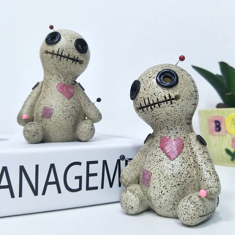 dropship Cartoon Sprayable Voodoo Doll; Cone Incense Burner; Resin Censer; Cursed Dolls