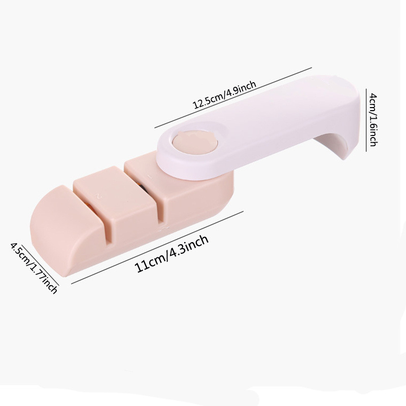 dropship 1pc Manual Two-stage Knife Sharpener; Kitchen Quick Sharpening Stone; Kitchen Supplies
