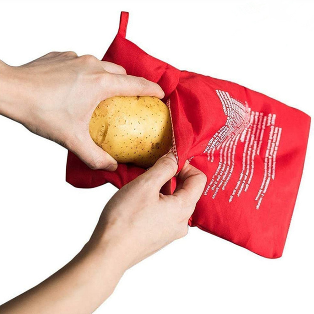 dropship Microwave Roasted Large Potato Pack; Sweet Potato Corn Heating Tool Bag