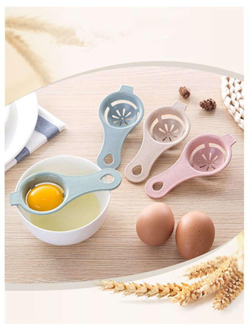 dropship Stem Egg Separator White and Yolk Filter Kitchen Baking Separator Tool