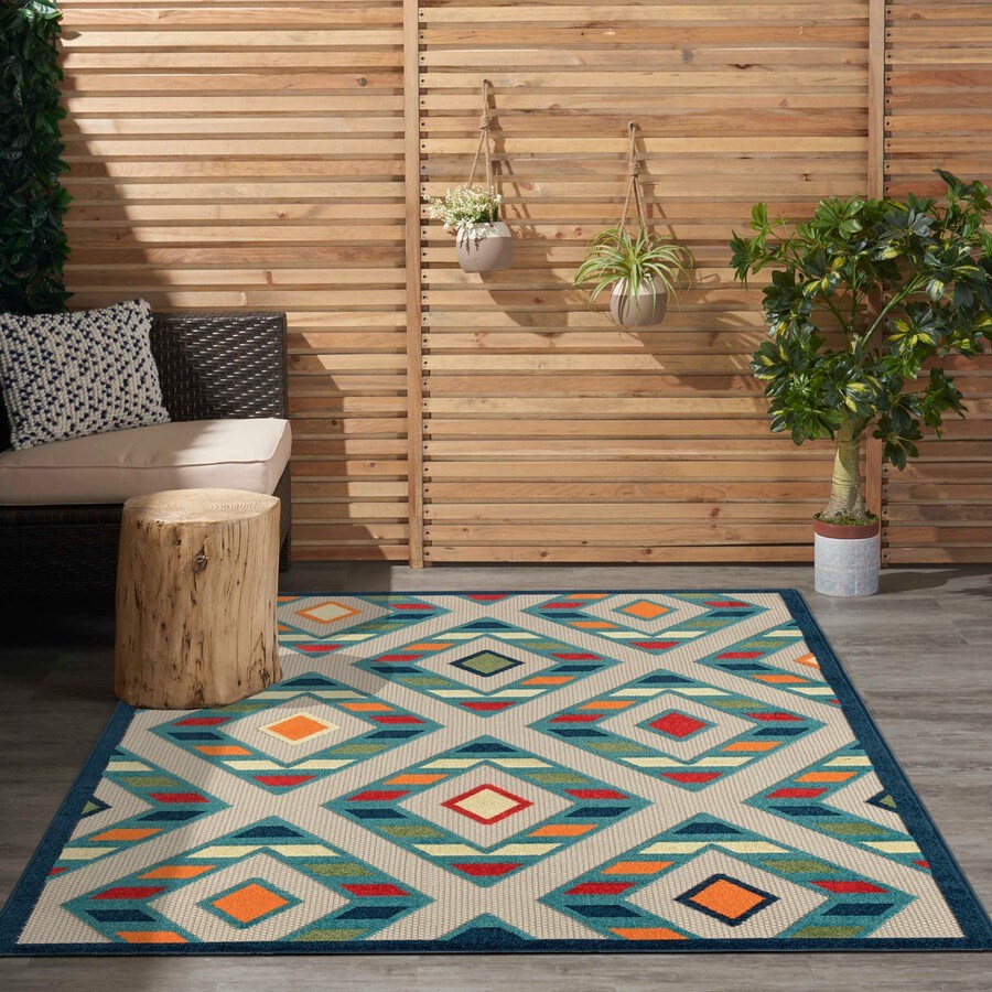 dropship Stylish Classic Pattern Design Floral Damask High-Low Indoor Outdoor Area Rug