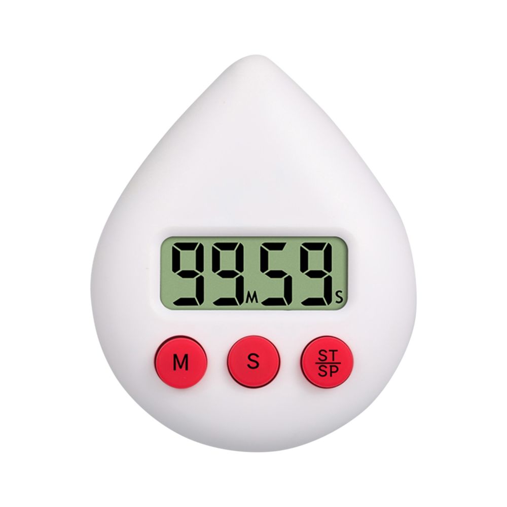 dropship LED Counter Display Alarm Clock Manual Electronic Countdown Sports Sucker Digital Timer Kitchen Cooking Shower Study Stopwatch