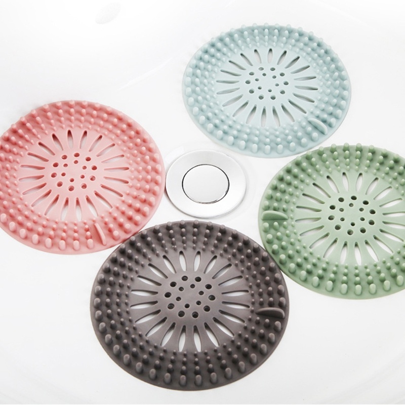 dropship Bathroom Hair Sink Filter Floor Drain Strainer Water Hair Stopper Bath Catcher Shower Cover Clog Kitchen Sink Anti-blocking