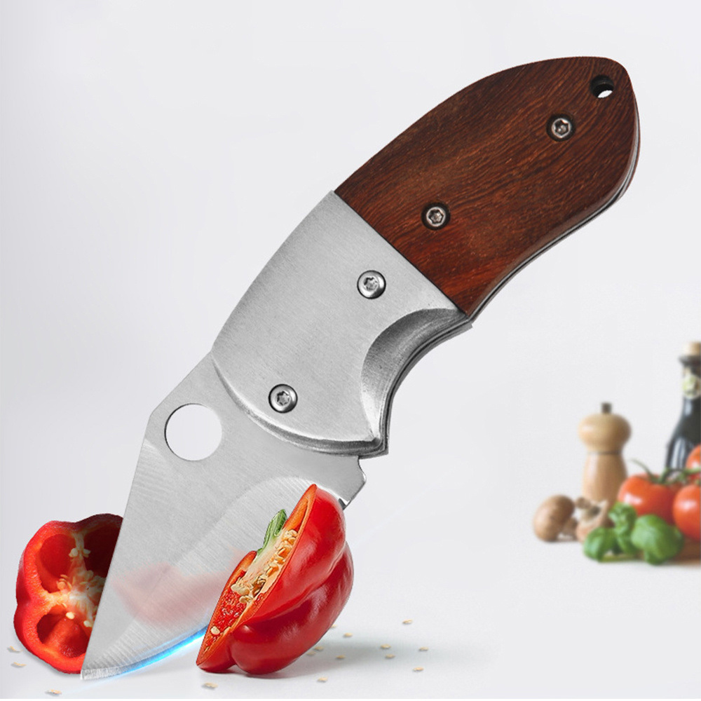 dropship Mini Folding Pocket Knift; Hunting Tactical Knife Self-defense EDC Fixed Blade Knives; Jackknife Survival Camping Equipment