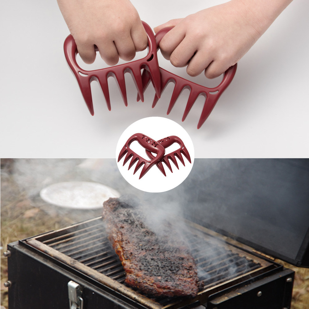 dropship TXM Meat Claws for Shredding Barbecue Claws for Pulled Pork Grill Smoker Meat Paw Claw BBQ Claws Shredding Smoker Cooking Tool